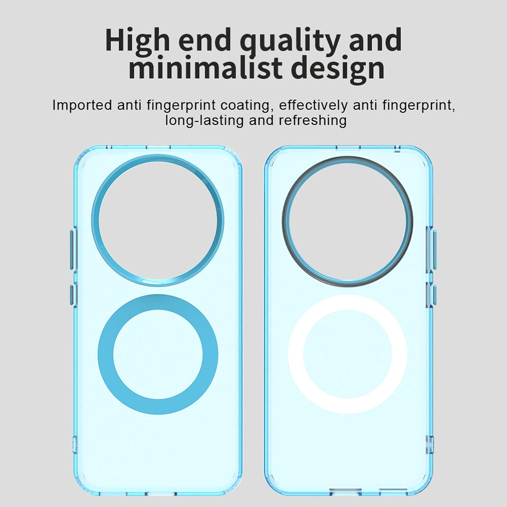 MagSafe hoes voor Honor Magic8 Lite, Techsuit, CandyCase, Blauw