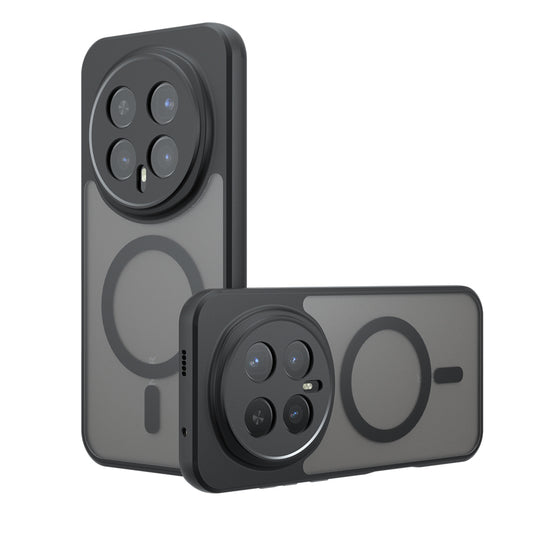 Coque MagSafe pour Honor Magic8 Pro, Techsuit, PureFrost, Noir Satiné