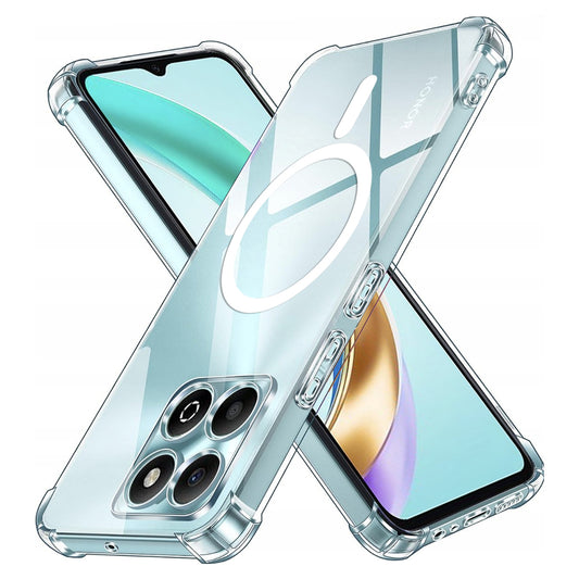 Coque MagSafe pour Honor X6b, Techsuit, Antichoc, Transparente