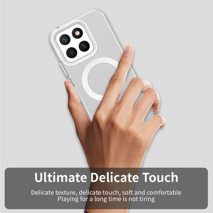 MagSafe-Hülle für Honor X8c, Techsuit, CandyCase, Weiß