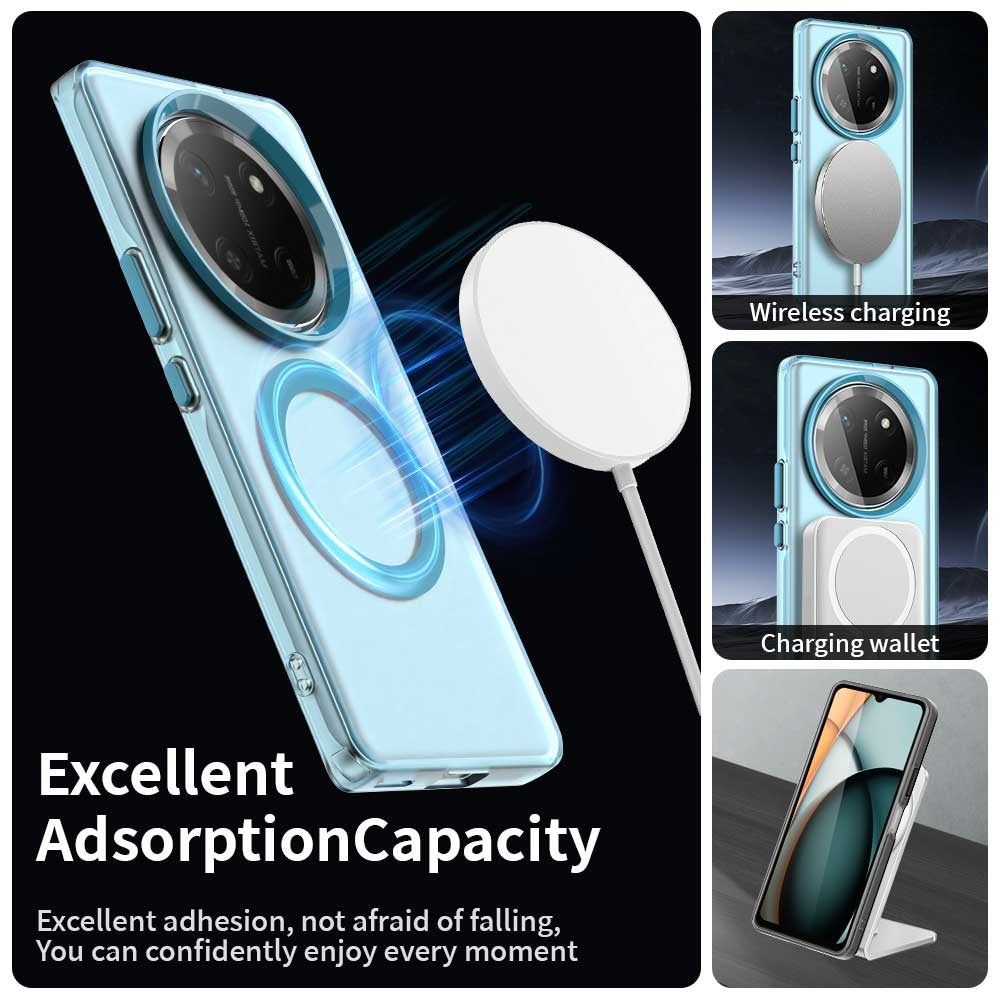 MagSafe-Hülle für Honor X9c / Magic7 Lite, Techsuit, CandyCase, Blau