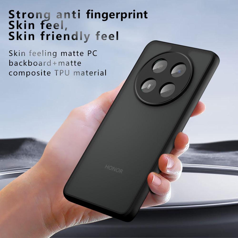 MagSafe-Hülle für Honor X9c / Magic7 Lite, Techsuit, PureFrost, Schwarz