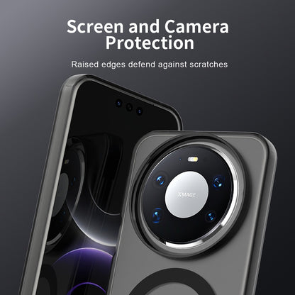 MagSafe Hülle für Huawei Mate 80 Pro, Techsuit, CandyCase, Schwarz