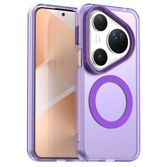 MagSafe-hoes voor Huawei Pura 80 Ultra, Techsuit, CandyCase, Paars