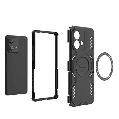 MagSafe Case for Motorola Edge 40 Neo, Techsuit, ArmorMag, Blue