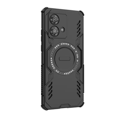 MagSafe-Hülle für Motorola Edge 40 Neo, Techsuit, ArmorMag, Schwarz