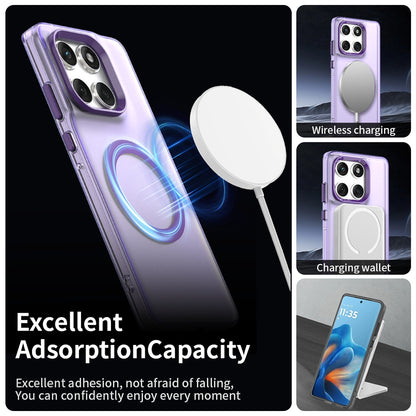 Coque MagSafe pour Motorola Edge 60 Fusion / Edge 60, Techsuit, CandyCase, Violet