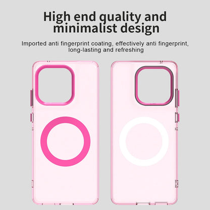 Coque MagSafe pour Motorola Edge 60 Fusion / Edge 60, Techsuit, CandyCase, Rose