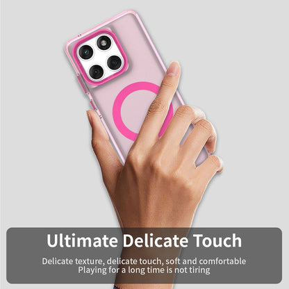 Coque MagSafe pour Motorola Edge 60 Fusion / Edge 60, Techsuit, CandyCase, Rose
