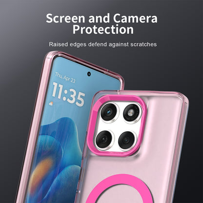 Coque MagSafe pour Motorola Edge 60 Fusion / Edge 60, Techsuit, CandyCase, Rose
