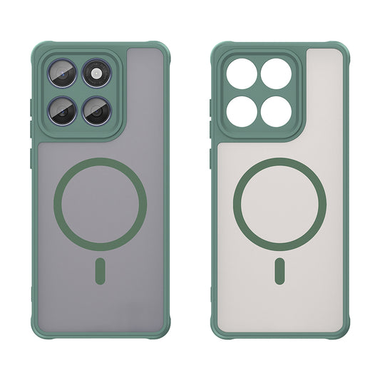 MagSafe-hoes voor Motorola Edge 60 Fusion / Edge 60, Techsuit, HaloFrost II, Groen
