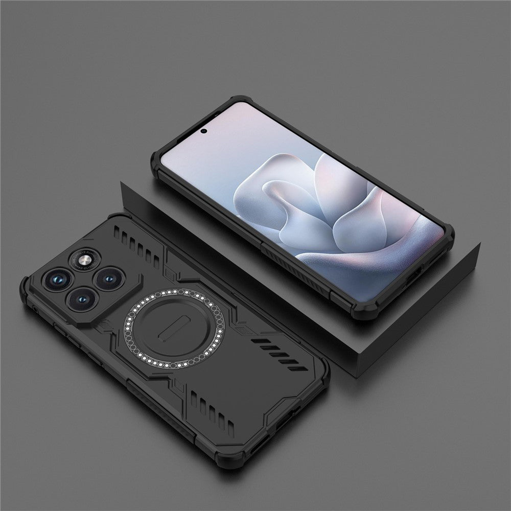 Étui MagSafe pour Motorola Edge 70 Fusion, Techsuit, ArmorMag, Noir