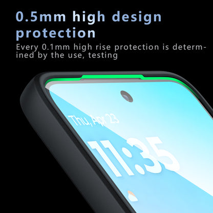 Étui MagSafe pour Motorola Moto G77 / G67, Techsuit, PureFrost, Noir Satiné