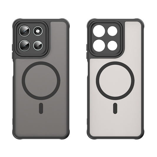MagSafe-hoes voor Motorola Moto G86, Techsuit, HaloFrost II, Zwart
