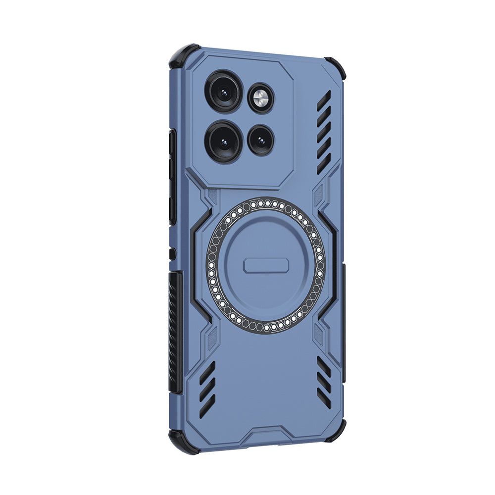 MagSafe Case for Motorola ThinkPhone 25 / Edge 50 Neo, Techsuit, ArmorMag, Blue