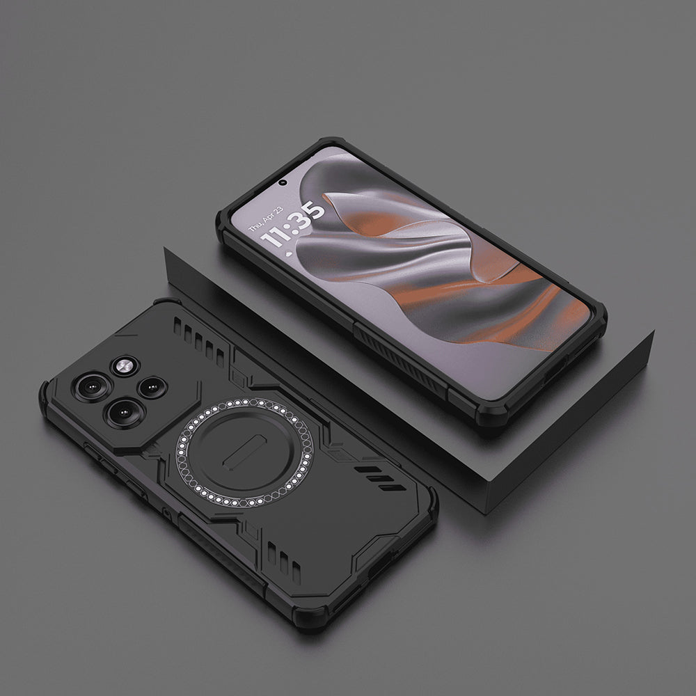 Coque MagSafe pour Motorola ThinkPhone 25 / Edge 50 Neo, Techsuit, ArmorMag, Noire