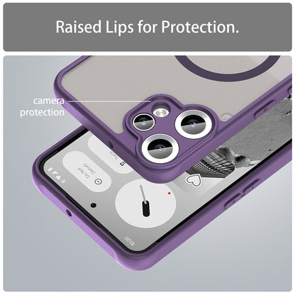 MagSafe-hoes voor Nothing CMF Phone 2 Pro, Techsuit, HaloFrost II, Paars