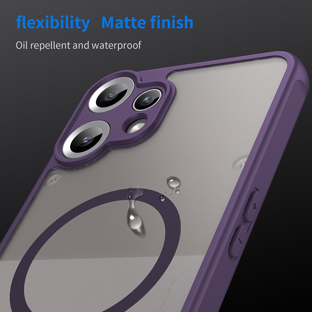 MagSafe-hoes voor Nothing CMF Phone 2 Pro, Techsuit, HaloFrost II, Paars