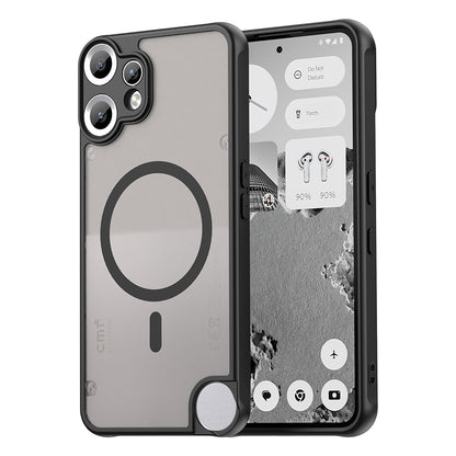 MagSafe-hoes voor Nothing CMF Phone 2 Pro, Techsuit, HaloFrost II, Zwart
