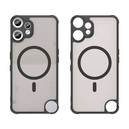 MagSafe-hoes voor Nothing CMF Phone 2 Pro, Techsuit, HaloFrost II, Zwart