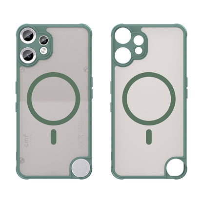 MagSafe-hoes voor Nothing CMF Phone 2 Pro, Techsuit, HaloFrost II, Groen