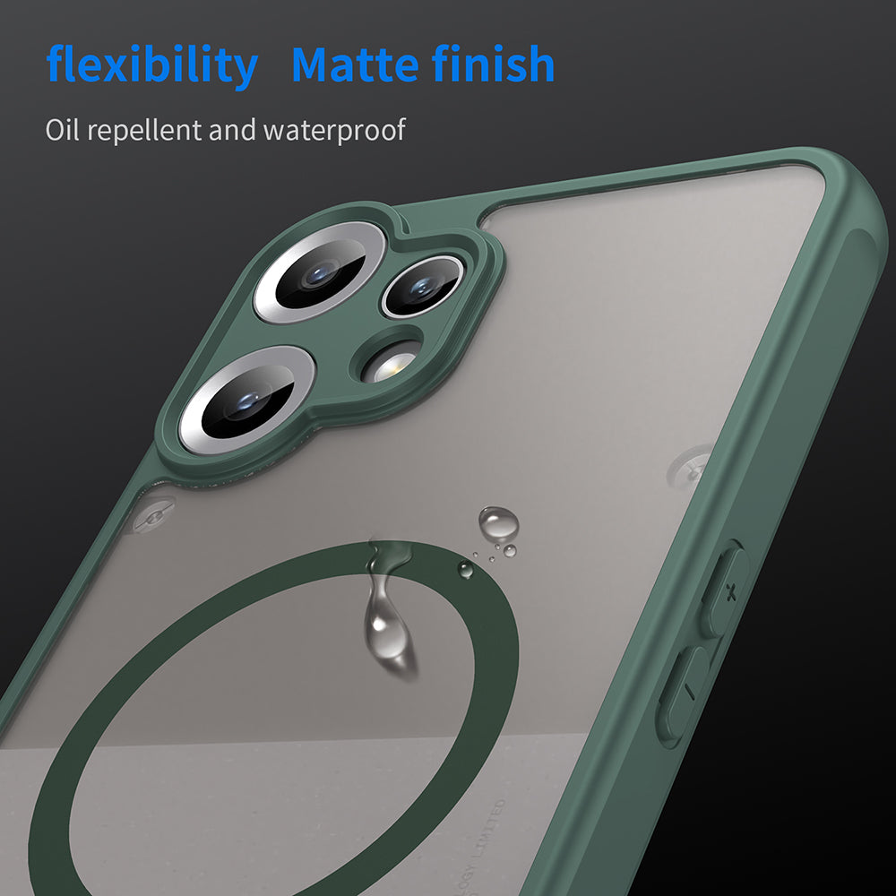 MagSafe-hoes voor Nothing CMF Phone 2 Pro, Techsuit, HaloFrost II, Groen