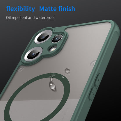 MagSafe-hoes voor Nothing CMF Phone 2 Pro, Techsuit, HaloFrost II, Groen