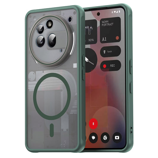 MagSafe-hoes voor Nothing Phone (3a) Pro, Techsuit, HaloFrost II, Groen