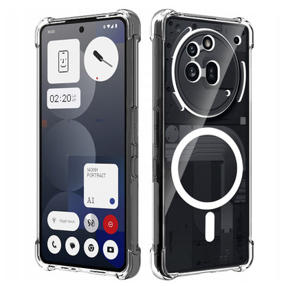 Coque MagSafe pour Nothing Phone (3a) Pro, Techsuit, Antichoc, Transparente