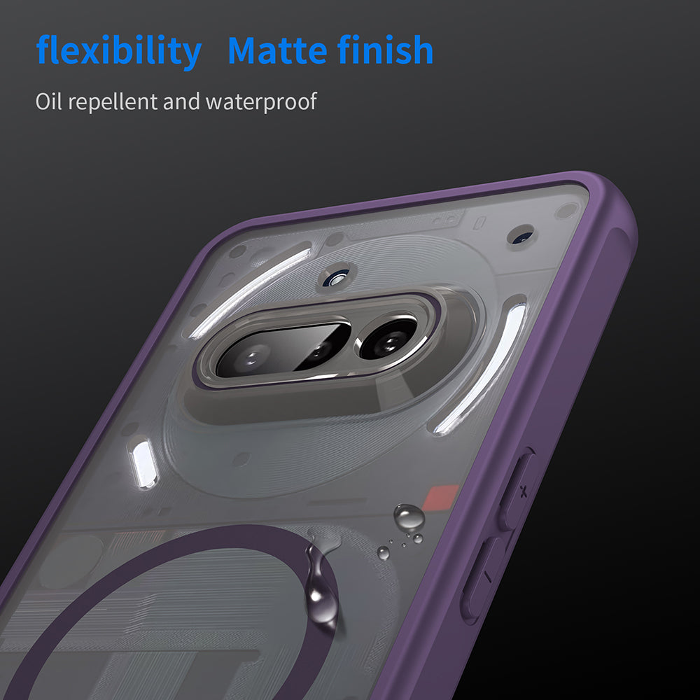 MagSafe-hoes voor Nothing Phone (3a), Techsuit, HaloFrost II, Paars