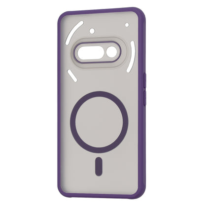 MagSafe-Hülle für Nothing Phone (3a), Techsuit, HaloFrost, Dunkellila