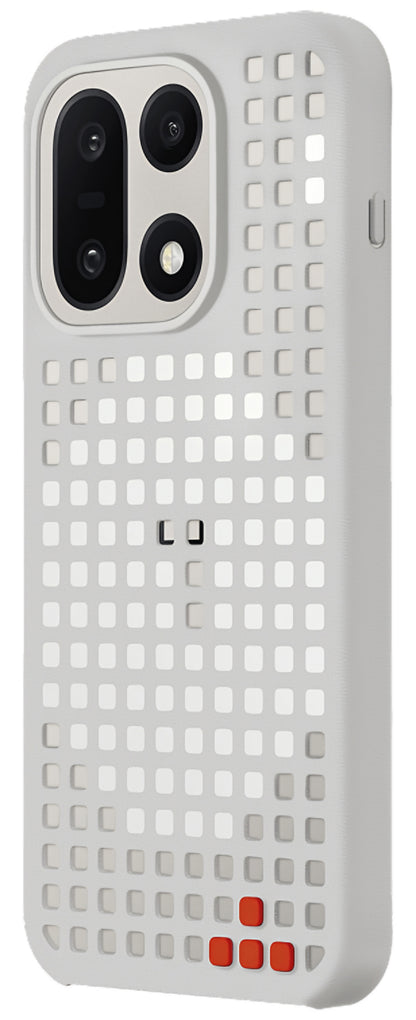 Hülle für OnePlus 15, Hole Pattern Magnetic, Grau 5431102022