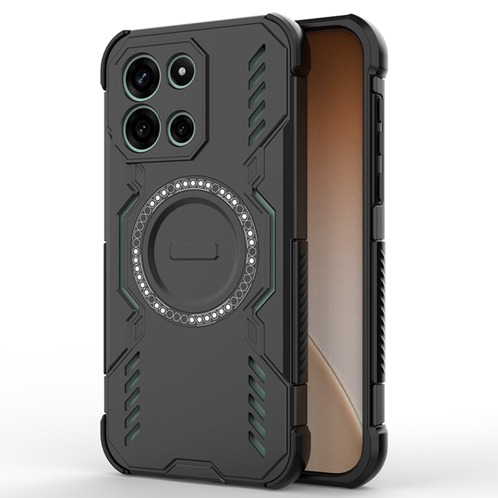 Coque MagSafe pour OnePlus Nord 6, Techsuit, ArmorMag, Noire