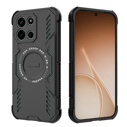 Coque MagSafe pour OnePlus Nord 6, Techsuit, ArmorMag, Noire