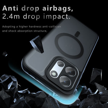 Coque MagSafe pour OnePlus Nord 6, Techsuit, PureFrost, Noir Satiné