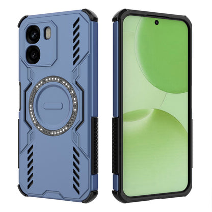 Étui MagSafe pour Oppo A6 4G, Techsuit, ArmorMag, Bleu