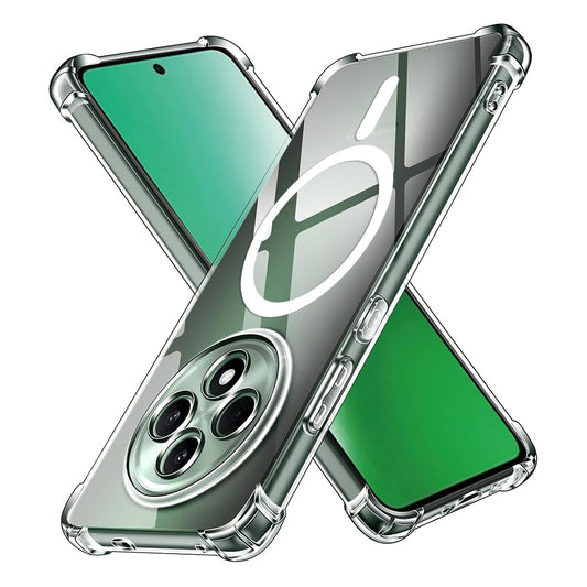 Coque MagSafe pour Oppo Reno12 FS 5G / Reno12 FS 4G / Reno12 F 4G / Reno12 F, Techsuit, Antichoc, Transparente