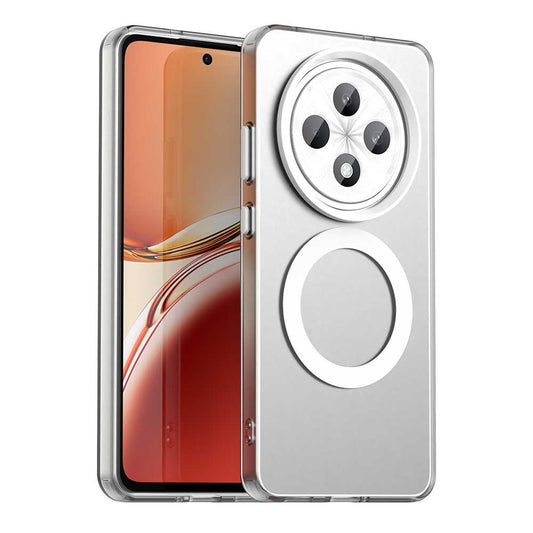 MagSafe-hoesje voor Oppo Reno12 FS 5G / Reno12 FS 4G / Reno12 F 4G / Reno12 F, Techsuit, CandyCase, Wit