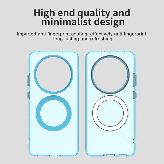MagSafe-hoesje voor Oppo Reno12 FS 5G / Reno12 FS 4G / Reno12 F 4G / Reno12 F, Techsuit, CandyCase, Blauw