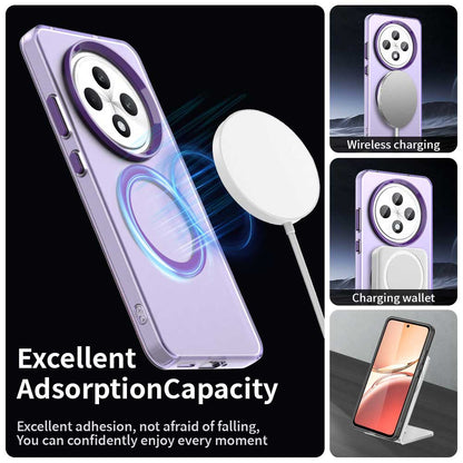 Coque MagSafe pour Oppo Reno12 FS 5G / Reno12 FS 4G / Reno12 F 4G / Reno12 F, Techsuit, CandyCase, Violet