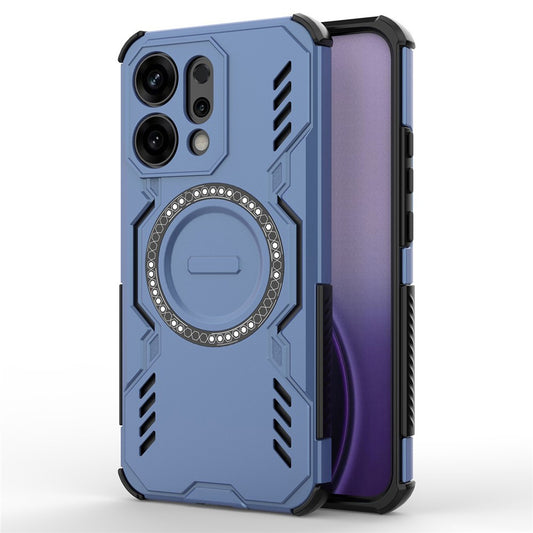 MagSafe-hoes voor Oppo Reno14, Techsuit, ArmorMag, Blauw