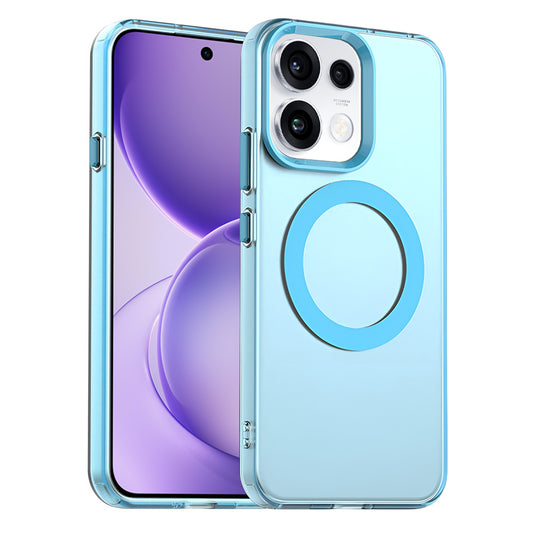 MagSafe-hoesje voor Oppo Reno16 F / Reno16 FS, Techsuit, CandyCase, Blauw