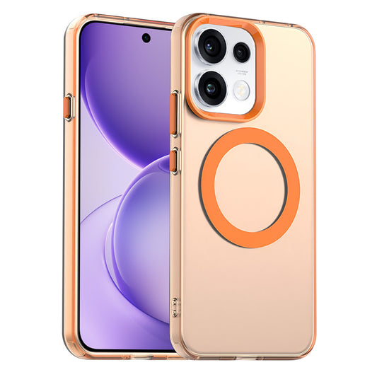 MagSafe-hoesje voor Oppo Reno16 F / Reno16 FS, Techsuit, CandyCase, Oranje