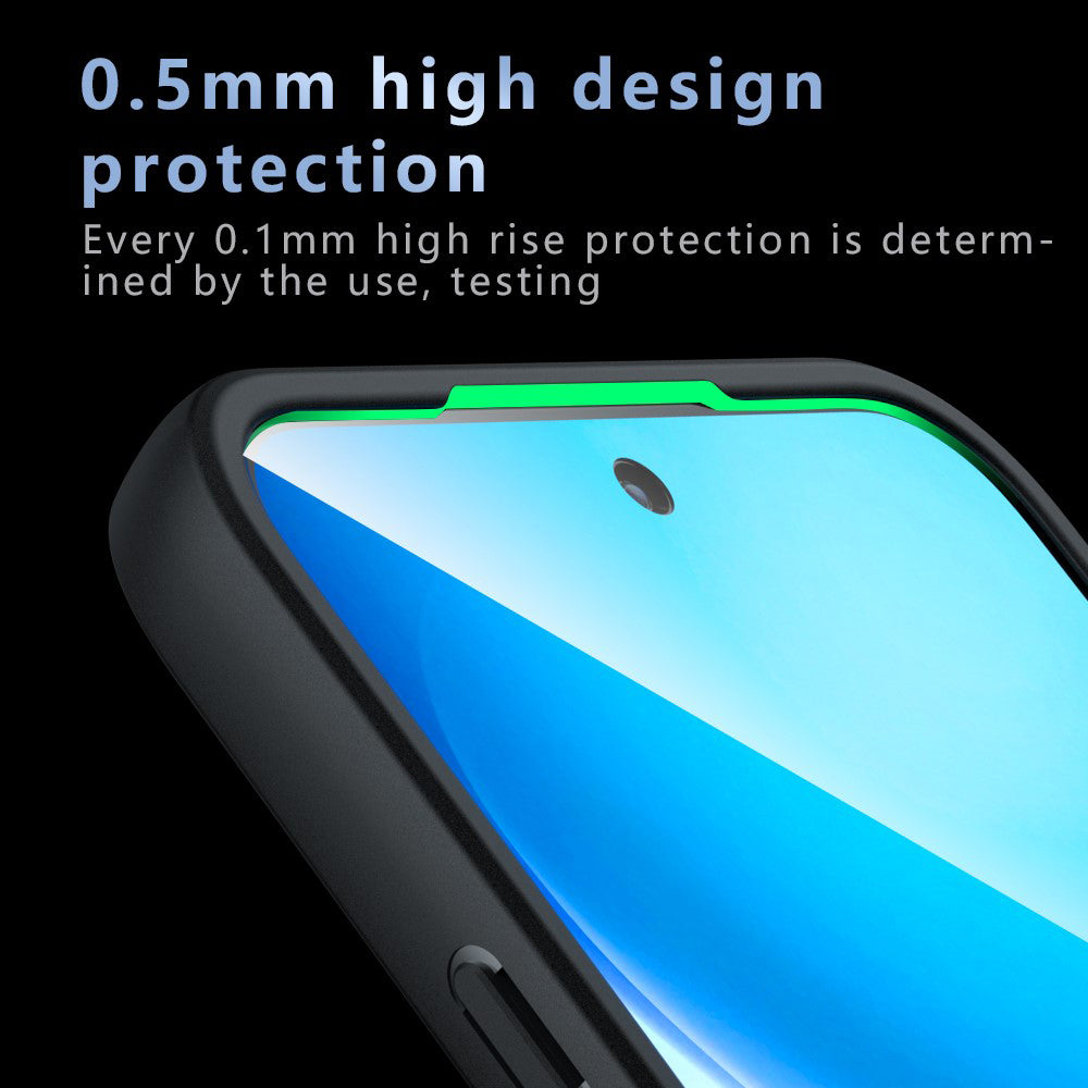 MagSafe-Hülle für Oppo Reno16 F / Reno16 FS, Techsuit, PureFrost, Satin Schwarz