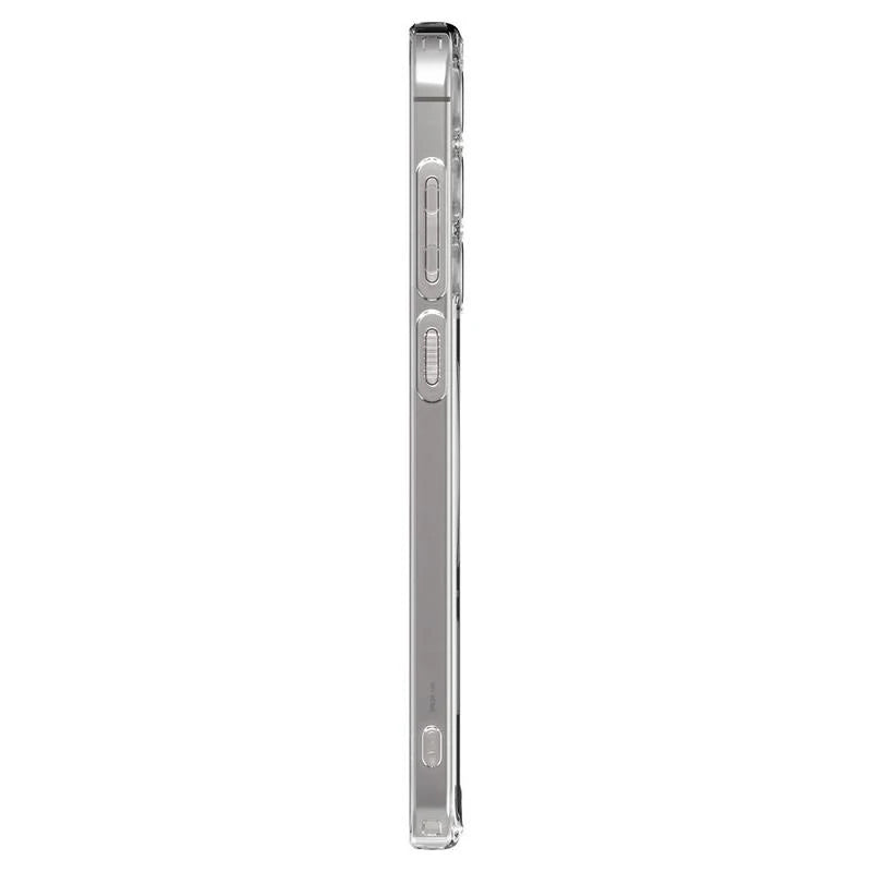 MagSafe hoesje voor Samsung Galaxy S24 FE S721, Spigen, Ultra hybride metalen ring, transparant 