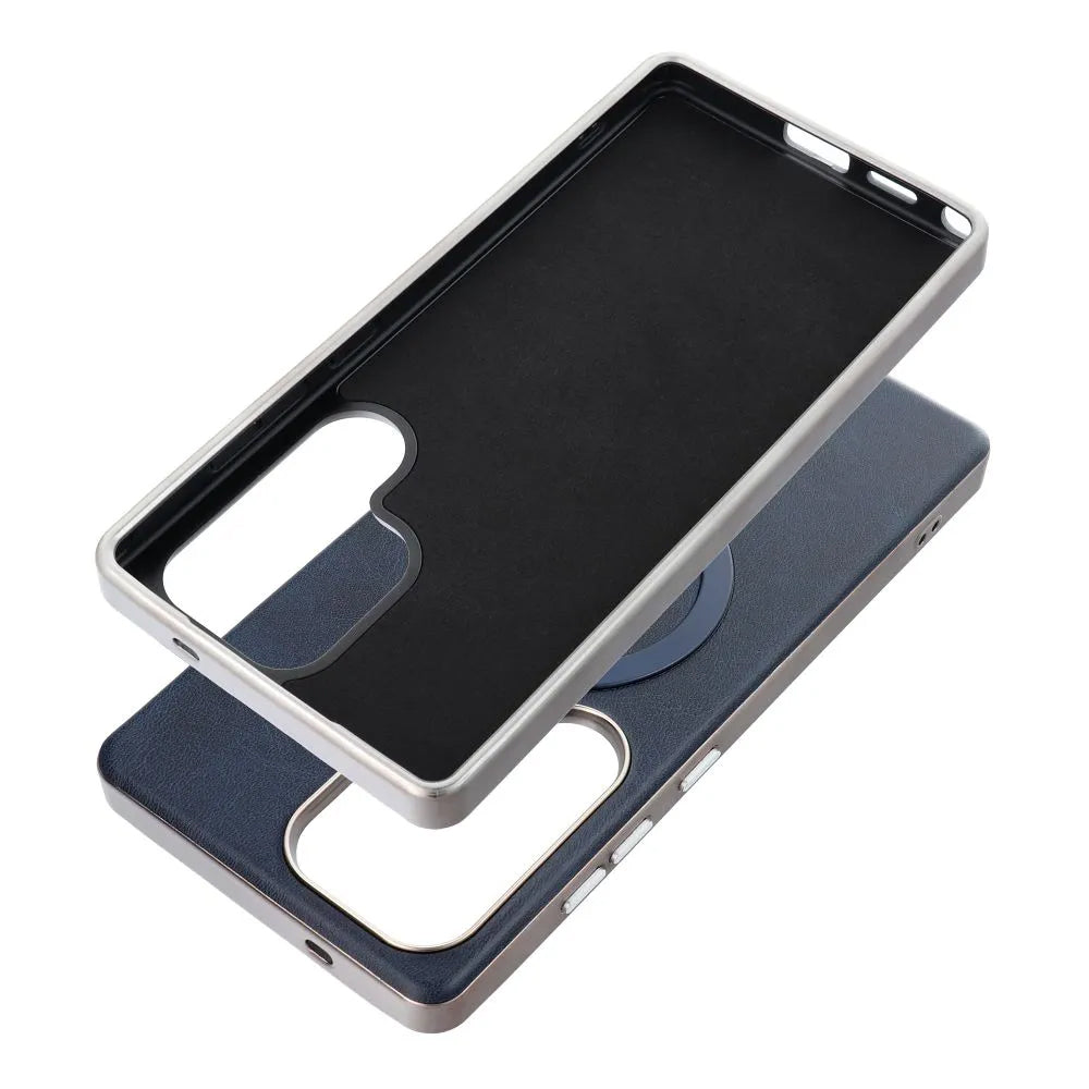 MagSafe-hoes voor Samsung Galaxy A36 A366, OEM, Gentleman Mag, Marineblauw