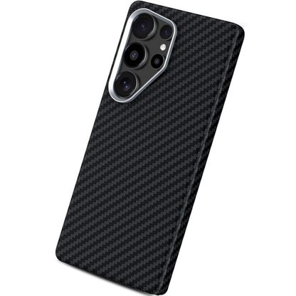 Coque MagSafe pour Samsung Galaxy S25 Ultra S938, Tech-Protect, Ion Carbon, Noire