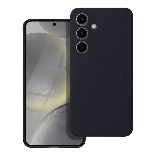 MagSafe-Hülle für Samsung Galaxy A36 A366, OEM, Silicone Mag, Schwarz