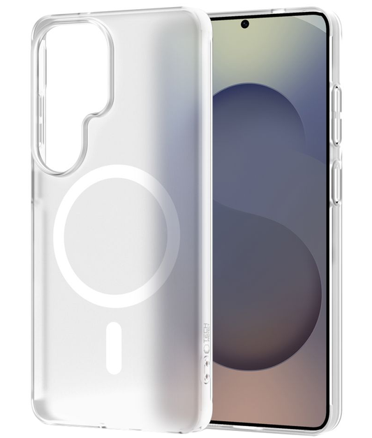 MagSafe hoesje voor Samsung Galaxy S26 Ultra S948, Tech-Protect, MagSlim, Mat Transparant