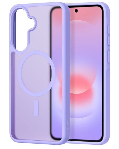 Coque MagSafe pour Samsung Galaxy A37 5G / A56 A566 / A36 A366, Tech-Protect, Magmat, Violet Mat